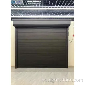 Puerta de obturador de aleación de aluminio eléctrico